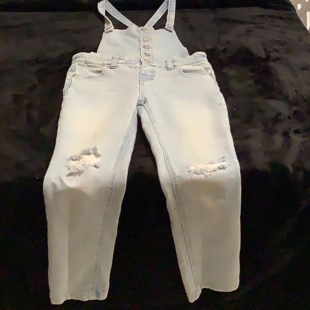 Girls 6/6x Jean overalls